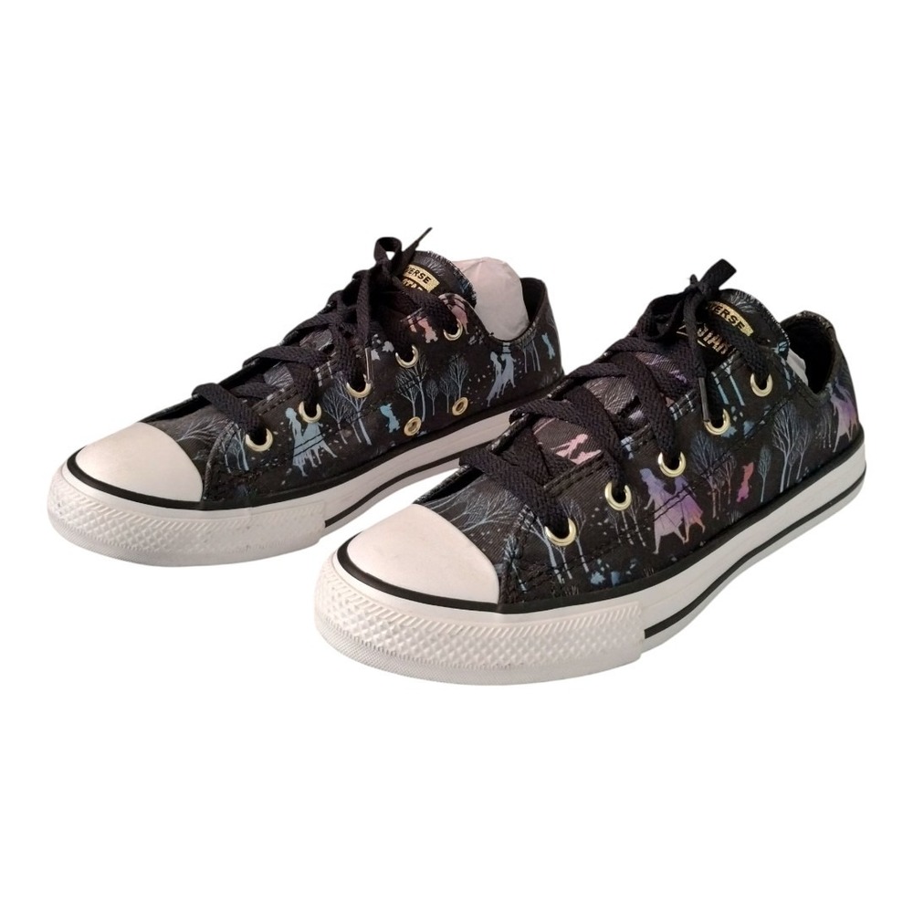 Converse Frozen 2 Chuck Taylor All Star Low Top Enchanted Forest Sneaker Girls 3